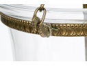 Elegant Glass And Brass Pendant Light