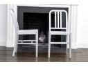 Pair Of Aluminum Side Chairs