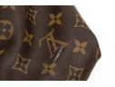 Louis Vuitton Vintage Brown Monogram Leather And Coated Canvas 