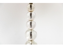 Pair Of Chic Glass Stacked Bubble Table Lamps
