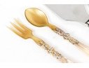 Designer Collection Of Shell Handled Serving Utensils