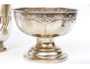 Four Quality English Silver-Plated Bowl