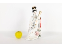 Vintage Chinese Porcelain Guanyin Figure With Pipa