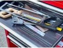 Homak Red Metal Tool Cabinet