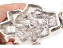 Antique English Silverplate Nautilus Spoon Warmer 