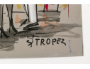 Two Unframed Signed Watercolors On Paper, 