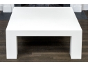 Jonathan Adler White Laquered Cocktail Table