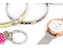 Coach Collection Of Jewelry And Fashion Pieces, Including A Belt Buckle, Boxed, And A Sterling Ring