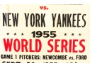Collection Of Four Antique And Vintage Major League Baseball Posters With 1951 Pennant Poster