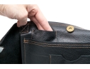 Wasem, Made By Miriam DeMuth Brown Leather Hobo Bag