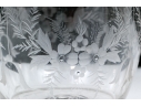 Antique Cut Glass And Silverplate Biscuit Jar