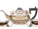 Antique English Georgian Style Sterling Silver Tea Service 35.56 Gross Ozt.