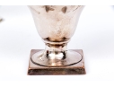 Collection Of Six Assorted Silver Plated And Crystal Table Wares