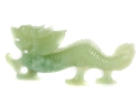 Nephrite Jade Carved Dragon Figurine