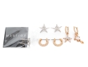 Swarovski And Swarovski Mestige Collection Of Crystal Set Earrings
