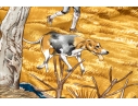 Hermès Fabulous Chasse Au Bois Woodland Scene Silk Scarf
