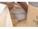 Donald Deal Charming Ivory White 'V' Neck Dress, Size 10