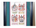 Three Decorative Prints Of Heraldic Coats Of Arms