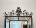Uttermost Monumental Neoclassical Style Ornately Framed Hall Mirror