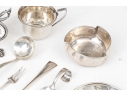 Fine Collection Of Eleven Sterling Silver Table Wares, 10.24 Ozt.