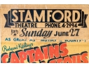 Collection Of Seven 1930's Stamford Theatre Movie Posters And  A 1953 Movie Poster