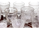 Assembled Collection Of Eighteen Glass Goblets