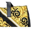 Versace Nylon Top Handle Shopper Tote Bag