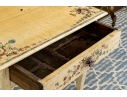 Whimsical Painted French Country Accent Table