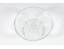 Art Glass Olives With Glass Pedestal 