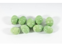 Art Glass Olives With Glass Pedestal 
