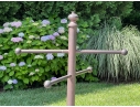 Brown Jordan Towel Rack With A Umbrella Stand