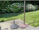 Brown Jordan Towel Rack With A Umbrella Stand