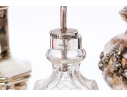 Collection Of Six Assorted Silver Plated And Crystal Table Wares