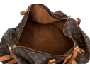 Louis Vuitton Vintage Brown Monogram Leather And Coated Canvas 
