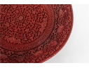 Chinese Cinnabar Lacquer Plate