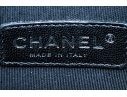 Chanel Silver Metallic Leather 
