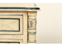 Attributed To Julia Gray Ltd. Louis XVI Style Painted Console Cabinet