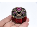 Jay Strongwater Small Octagonal Trinket Box