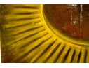 Edward Castiglione (Am., CT, 1948-2010 Modernist Oil On Canvas, Concoidal Abstract