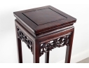 Asian Wood Pedestal Plant Stand