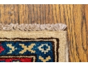 Hand-Knotted Caucasian Wool Carpet Runner, 2'6