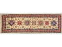 Hand-Knotted Caucasian Wool Carpet Runner, 2'6