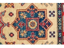 Hand-Knotted Caucasian Wool Carpet Runner, 2'6