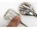 Assembled Collection Of 800 And Silver Plated Serving Pieces, 4.43 Ozt.