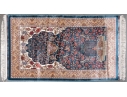 Turkish Silk Area Prayer Rug, 2'10