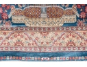 Turkish Silk Area Prayer Rug, 2'10