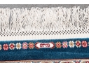 Turkish Silk Area Prayer Rug, 2'10