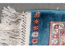 Turkish Silk Area Prayer Rug, 2'10