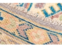 Hand Knotted Wool Pakistan Kazak Room Accent Carpet, 3'-3