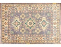 Hand Knotted Wool Pakistan Kazak Room Accent Carpet, 3'-3